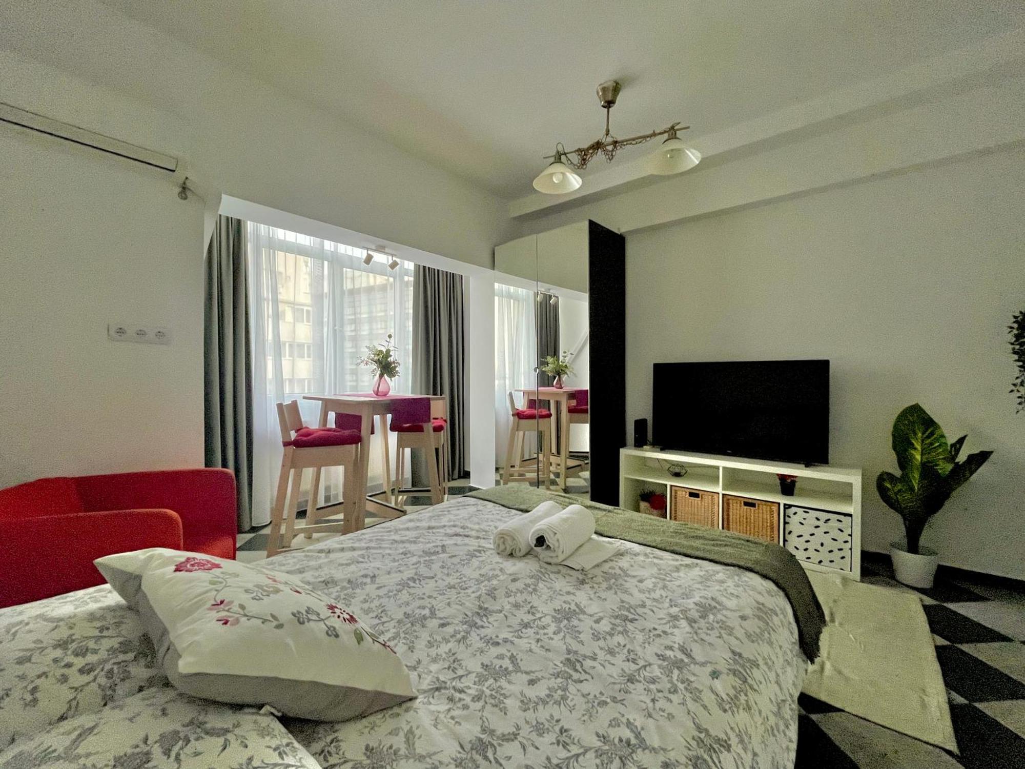 Victoriei Spacious Studio Bukarest Exteriör bild